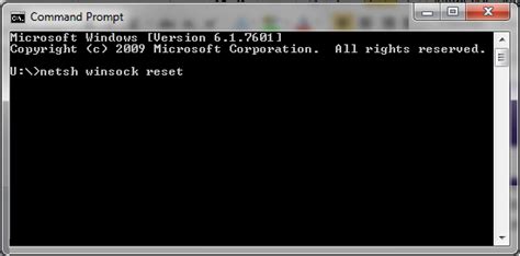 Netsh Winsock Reset In Windows 10 8 And 7 Widget Box