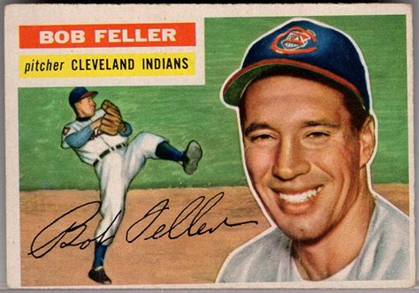 Lot Detail 1956 Topps Baseball 200 Bob Feller Indians