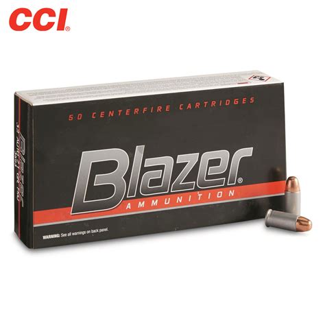 Cci Blazer Brass Ammunition 40 Sandw 180 Gr Tmj Box 50 Wing Supply