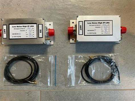 LNA 144MHz – Low Noise High IP Preamplifier – LNA nízkošumový ...