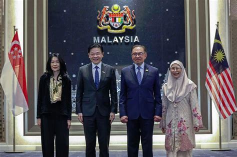 PM Anwar Singapore Counterpart Meet To Boost Ties