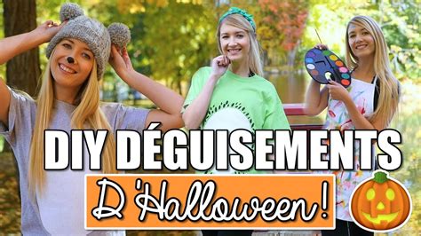 Diy D Guisements D Halloween Faciles Rapides Youtube