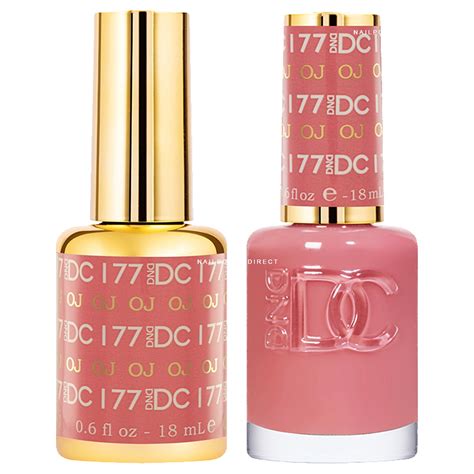 Dnd Duo Gel And Nail Polish Set Oj 177 2x15ml