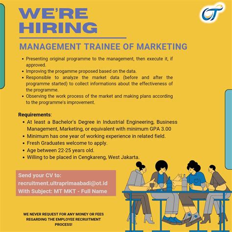 Management Trainee Pt Ultra Prima Abadi Orang Tua Group Ika Um