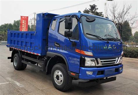 Chinese Brand Cargo Truck Jac X Light Duty Dump Truck Tons Tipping