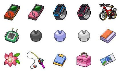 Pokemon Let's Go Key Items | Bicycle - Helix Fossil - Old Rod