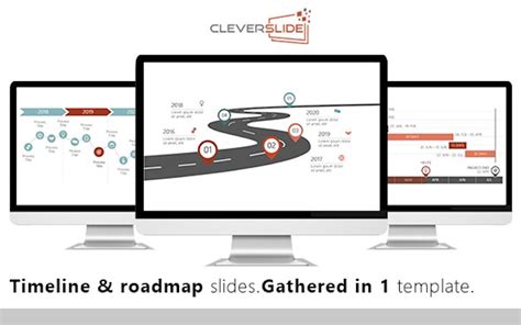 Timeline & Roadmap Slides PowerPoint template