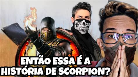 CIGANÍN REACT RAP DO SCORPION MORTAL KOMBAT TAUZ RAPTRIBUTO35 YouTube