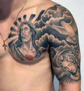 Top Sexiest Chest Tattoo Design Ideas For Men Best Chest