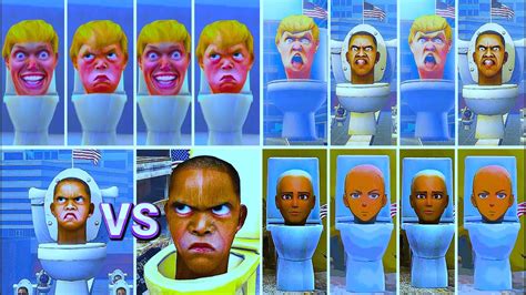 Skibidi Toilet Mega Battle Presidents Youtube