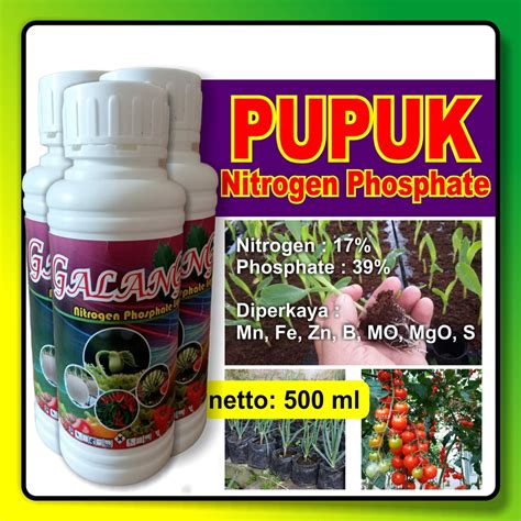 Jual Pupuk Nutrisi Nitrogen Phosphate Niphos Galang Ml Untuk