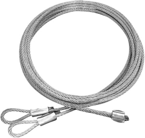 Miayaya 2 Pack Garage Door Torsion Spring Wire 7 Garage Door Safety Cable For