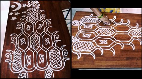 Simple Ratham Kolam With Out Dots రథం ముగ్గులు Sankranthi Ratham