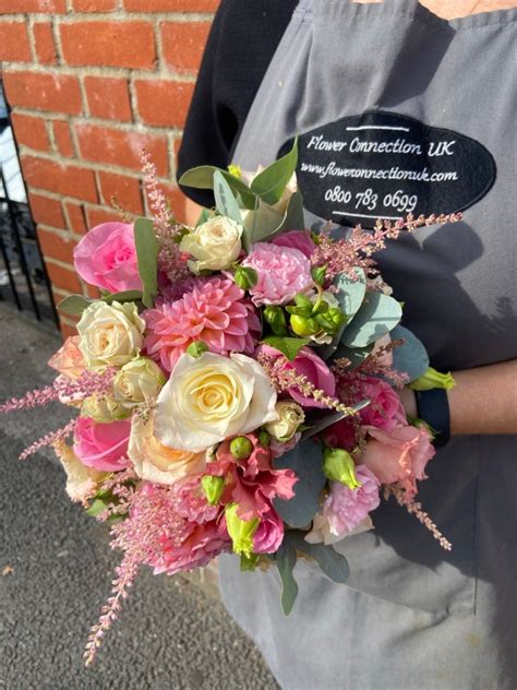 Pink Bridal Bouquet Buy Online Or Call 0208 571 6763