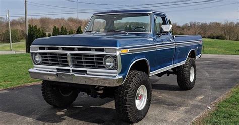 1974 Ford F-250 Highboy Ranger XLT With a 390 FE | Ford Daily Trucks