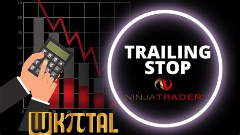 Como Configurar Un Trailing Stop En NINJATRADER 8 YouTube