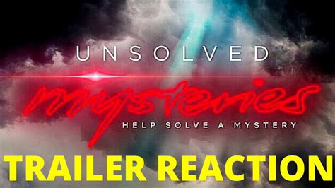 Unsolved Mysteries Official Trailer Netflix Reaction Youtube