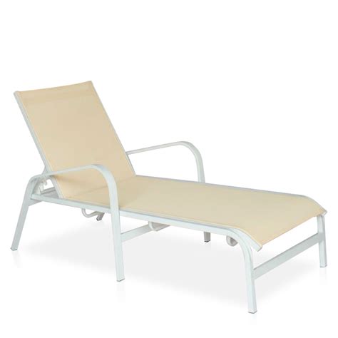 Espregui Adeira Piscina Branco Tela Sling Bege