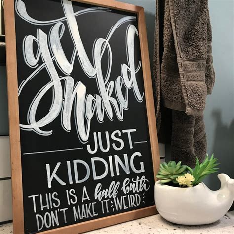 Get Naked Wall Art Bathroom Decor Gifts For Home Funny Etsy