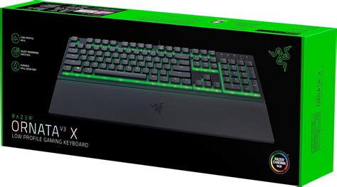 Razer Ornata V X Teclado De Membrana De Perfil Bajo Con Razer Chroma