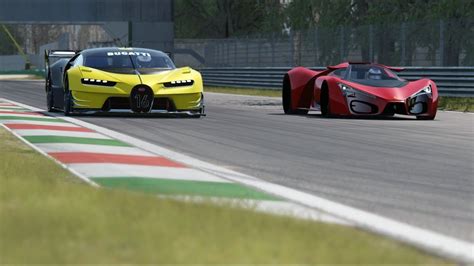 Ferrari F80 Concept Vs Bugatti Vision GT At Monza Circuit YouTube