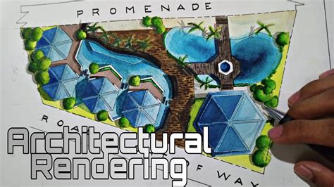 Architecture Manual Rendering Watercolor Youtube