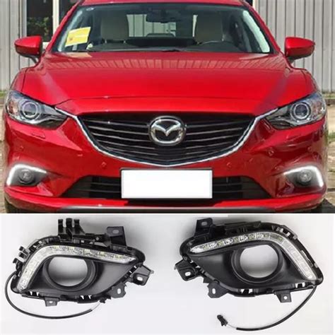 Par Biseles Led Faros Mazda 6 2014 Antiniebla Envío gratis