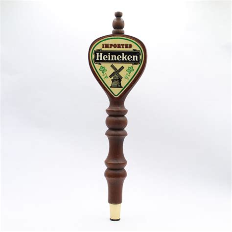 Beer Tap Handle Vintage Heineken Imported 1980 S