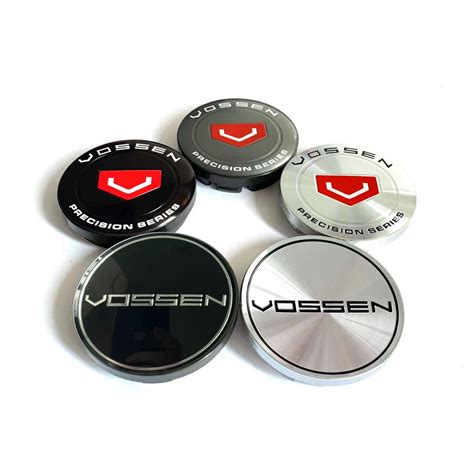 Pcs Mm Vossen Car Wheel Center Hub Caps Universal Abs Vehicle Tyre