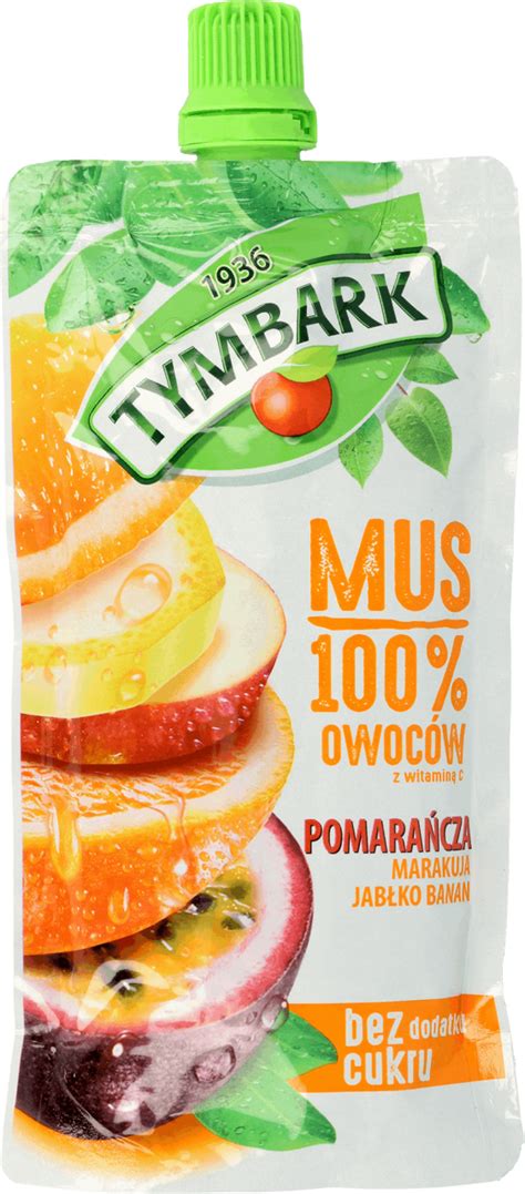 Tymbark Mus Owoc W Z Witamin C Jab Ko Banan Pomara Cza Marakuja