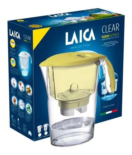 Jarra Purificadora De Agua Laica Clear 2 3 Lts Cuotas sin interés