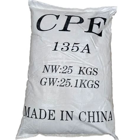 Factory Supply Chlorinated Polyethylene CPE 135A CPE 135b For Plastic