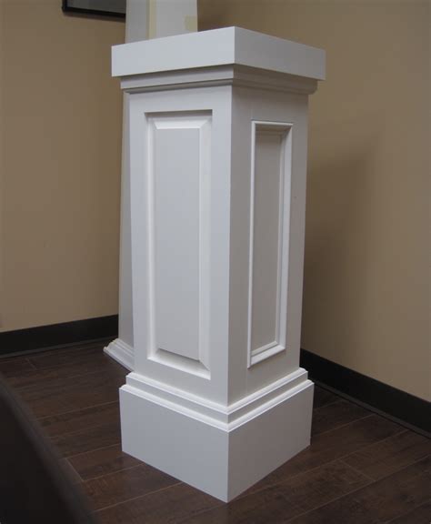 Shaker Panel Pvc Pedestal I Elite Trimworks