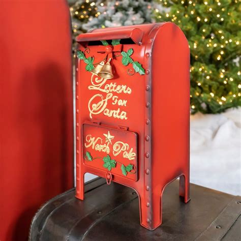 Letters To Santa Mailbox Ornament Caipm