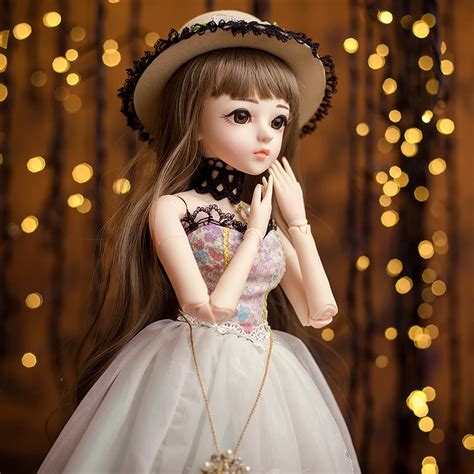 Shengboao 1 3 Female Bjd Dolls Full Set Makeup Sd Doll 18 Ball Jointed