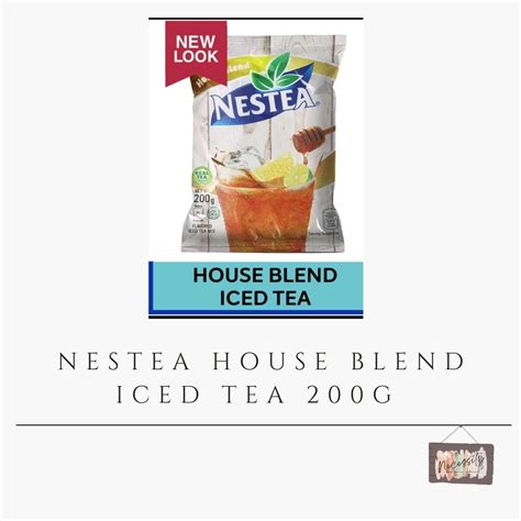 Nestea House Blend Iced Tea 200g Lazada PH