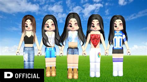 Newjeans Attention Roblox Kpop Coachella Outfit Codes Rh Dance