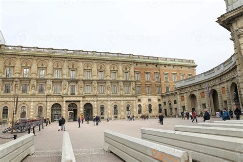 The Royal Palace of Sweden in Stockholm City 10294830 Stock Photo at ...