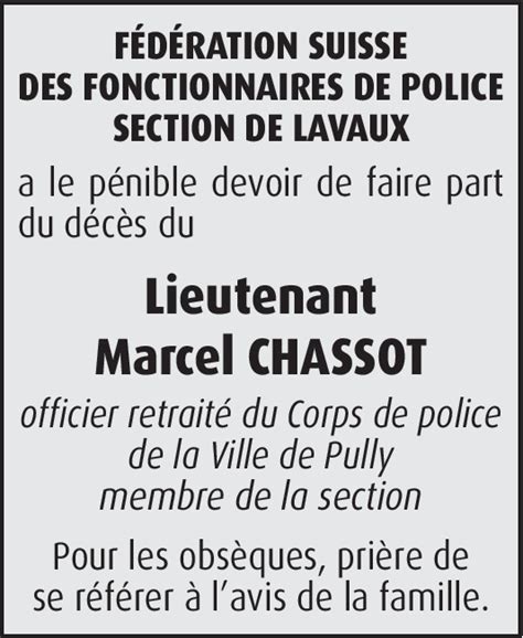 Marcel Chassot Hommages