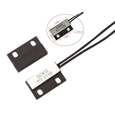 Door Reed Sensor Magnetic Switch 10W 200V AC/DC 30cm AWG24 Ps-3150 ...