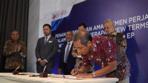 Amandemen Perjanjian Kso Ditandatangani Pertamina Ep Berharap Produksi