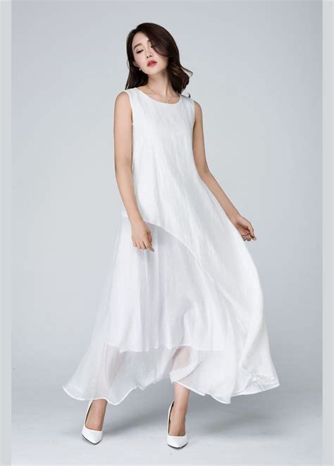 White Maxi Dress Designs Ideas Design Trends Premium Psd