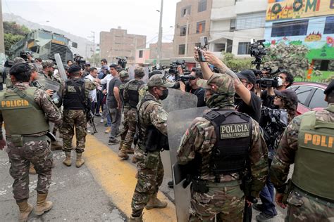 Incidentes entre los manifestantes y la Policía en la protesta contra