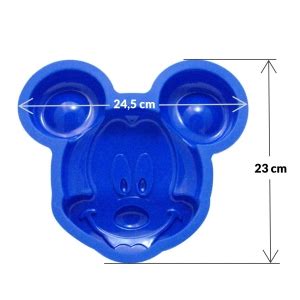 Molde De Silicona Mickey Mouse Cara Deconexo