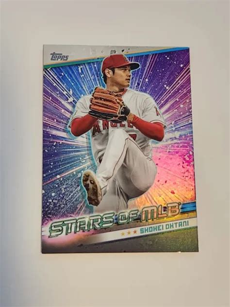 Topps Series Shohei Ohtani Stars Of Mlb Los Angeles Angels Smlb