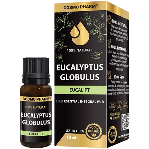 Ulei Esential Integral Eucalipt 100 Natural Cosmo Pharm 10 Ml Emagro