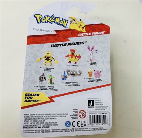 Mavin Sylveon Battle Figure Jazwares Toys Pokemon Articulated 2022