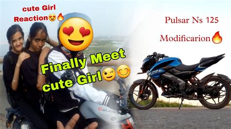 Meet Random Cute Girl 😍 Cute Girl Reaction Crazy Drag Race R15 V3 V S Ns125 Youtube