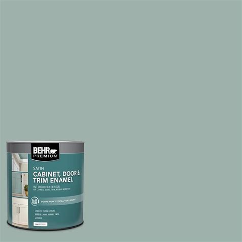 Behr Premium Qt N Garden Vista Satin Enamel Interior Exterior