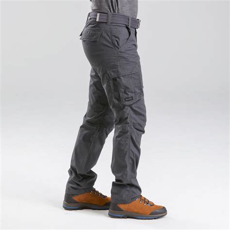 Pantalon Cargo De Trek Voyage Travel 100 Homme Forclaz Decathlon